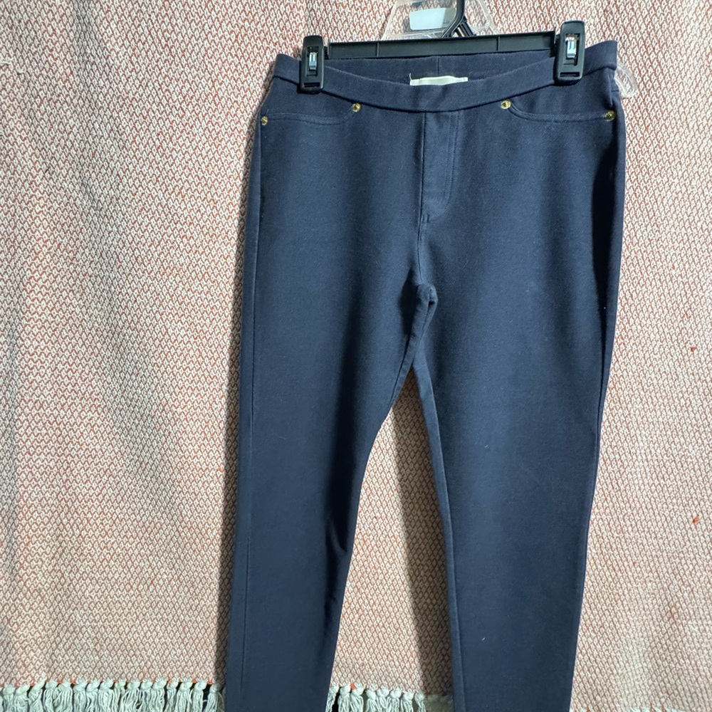 MICHAEL Michael Kors Dark Blue Ankle Leggings Size S